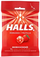 Bala Morango Halls Pacote 84g 3 Unidades Leve Mais Pague Menos