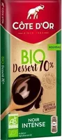Chocolat bio dessert 70%