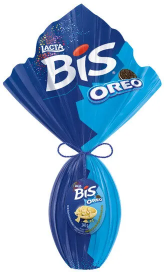 Ovo De Páscoa Bis Oreo Lacta 240g