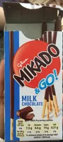 Mikado biscuit sticks milk chocolate