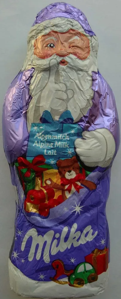 Milka Weihnachtsmann - Alpenmilch