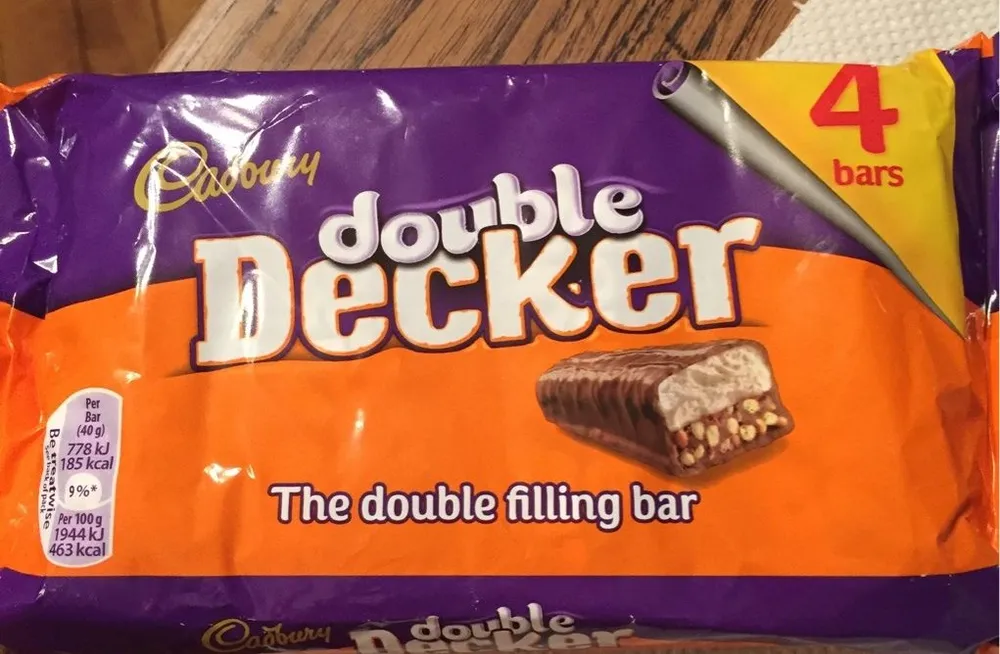 Cadbury double decker chocolate