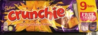 Cadbury crunchie chocolate bar