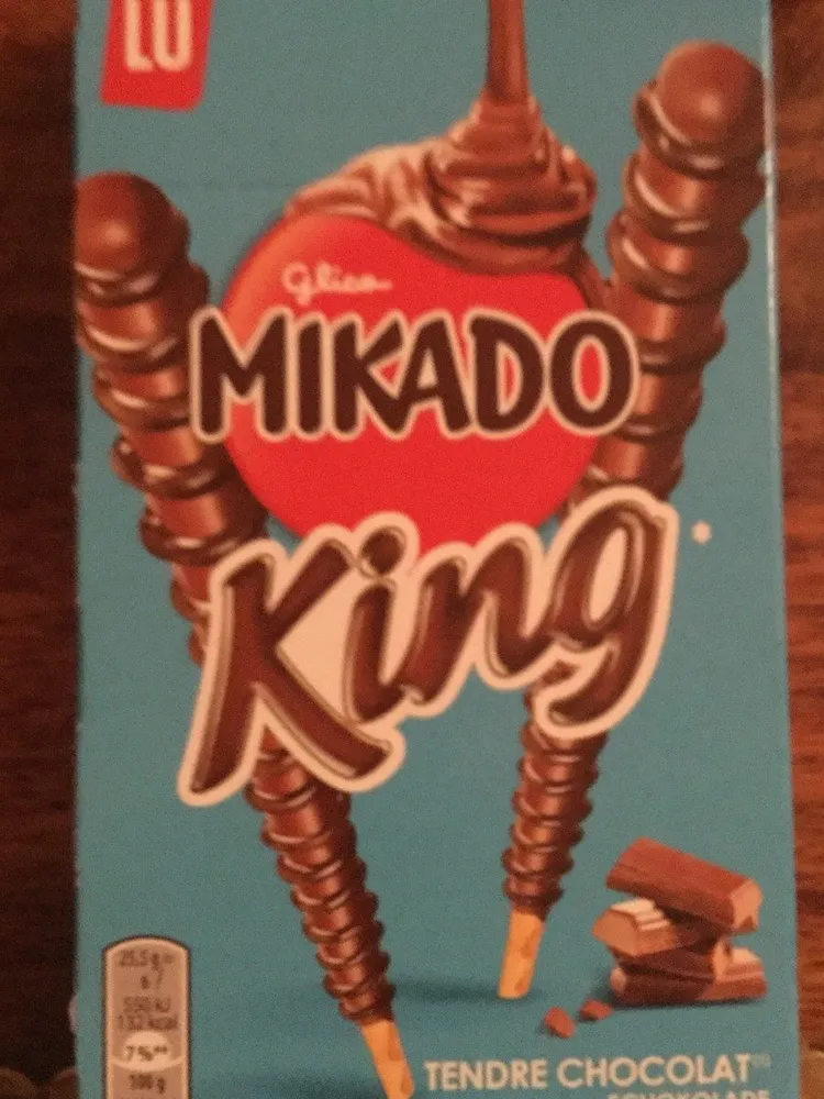 Mikado king - Biscuits nappés de chocolat