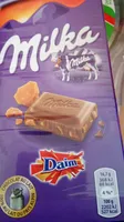 Daim - Chocolat au lait aux éclats de caramel