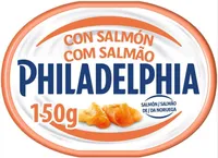 Philadelphia con salmón