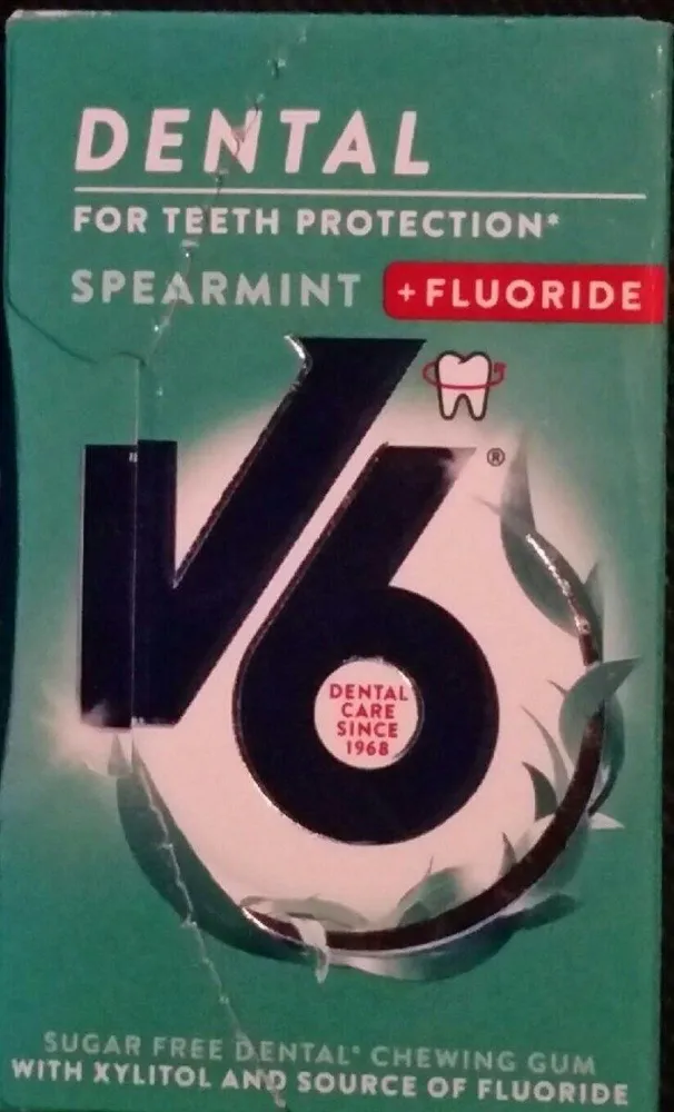 Gomme à mâcher fluorée