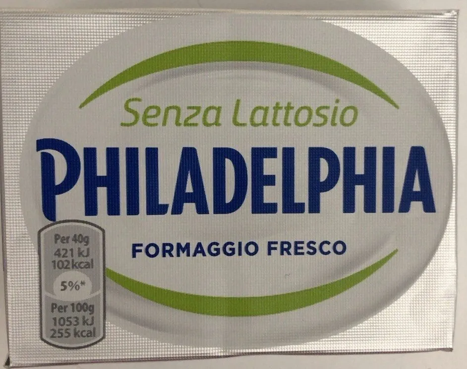 Philadelphia senza lattosio