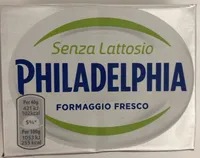 Philadelphia senza lattosio
