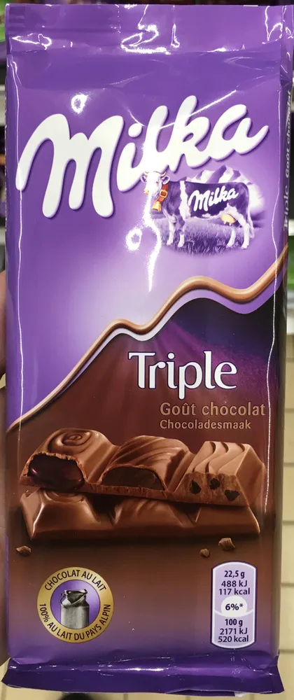 Triple goût chocolat