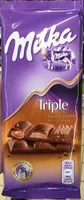 Triple goût caramel - chocolat au lait
