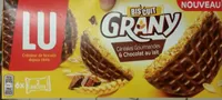 Biscuit Grany céréales gourmandes et chocolat au lait