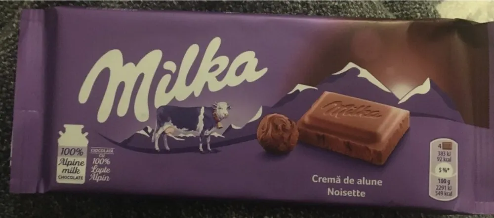 Milka noisette