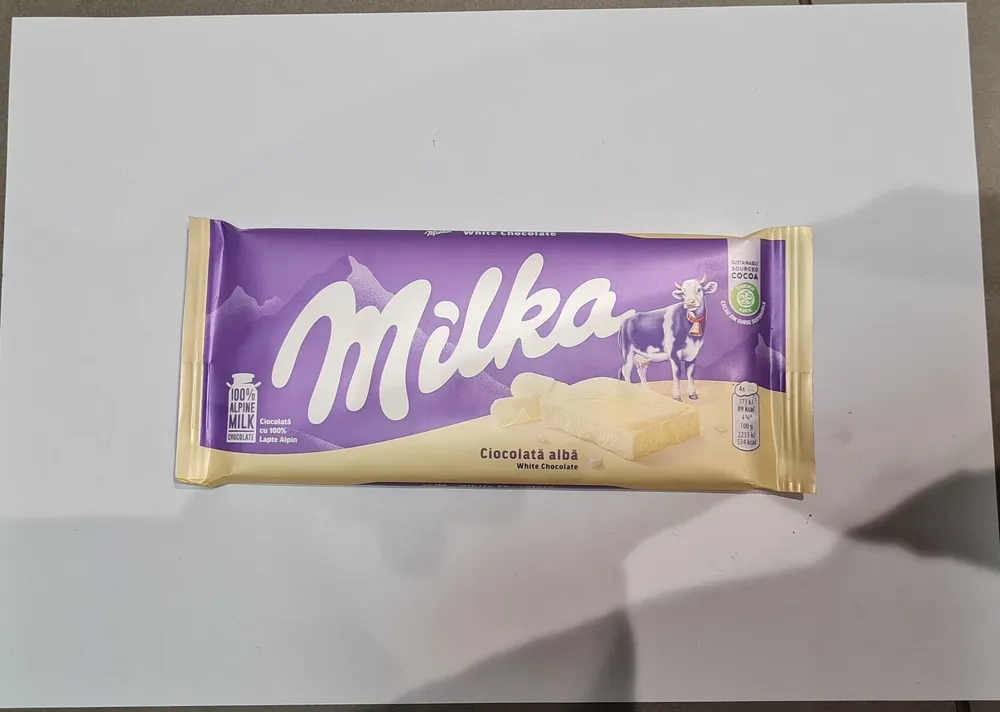 MILKA Chocolate Milka Branco