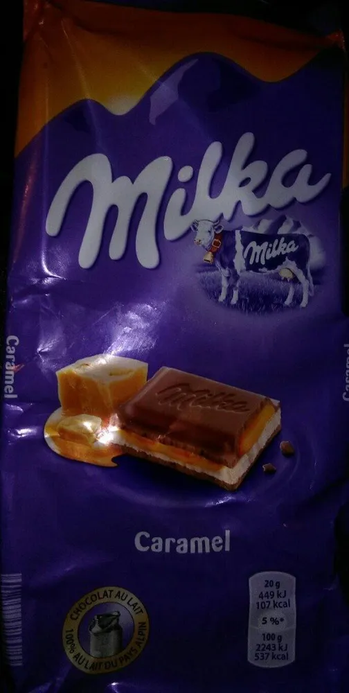 Chocolat au lait caramel
