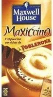 168 Grammes Maxiccino Toblerone Maxwell