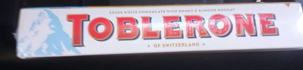 Toblerone con Honey y Almond nougat