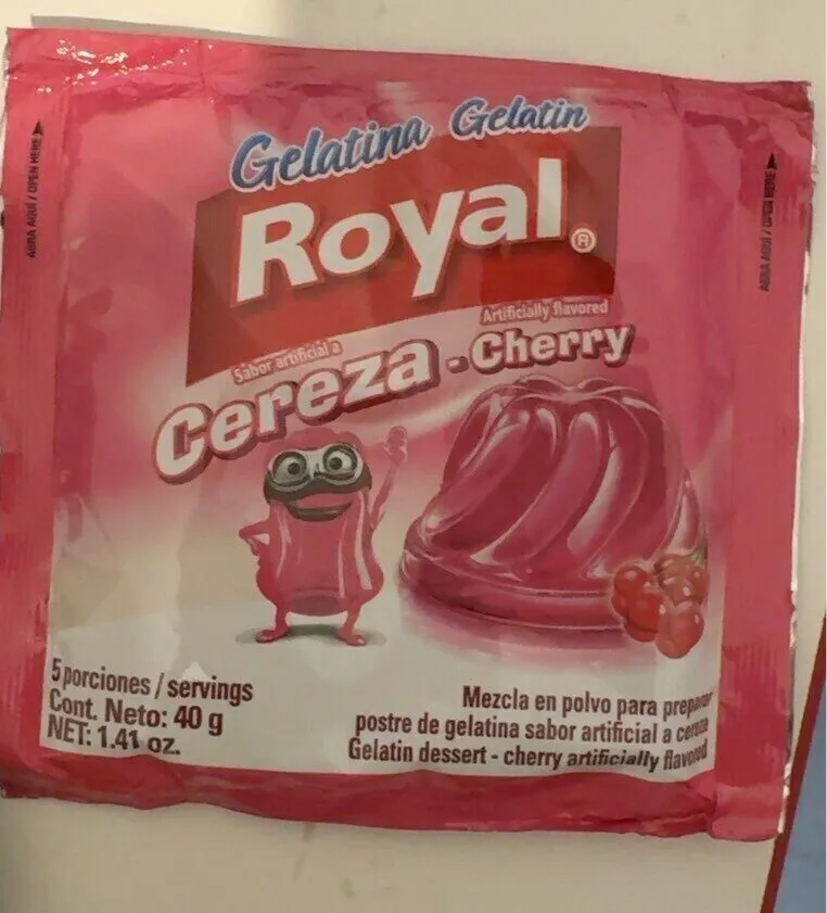 Gelatina Cereza 40g