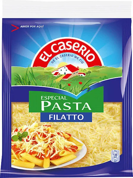Queso rallado especial pasta