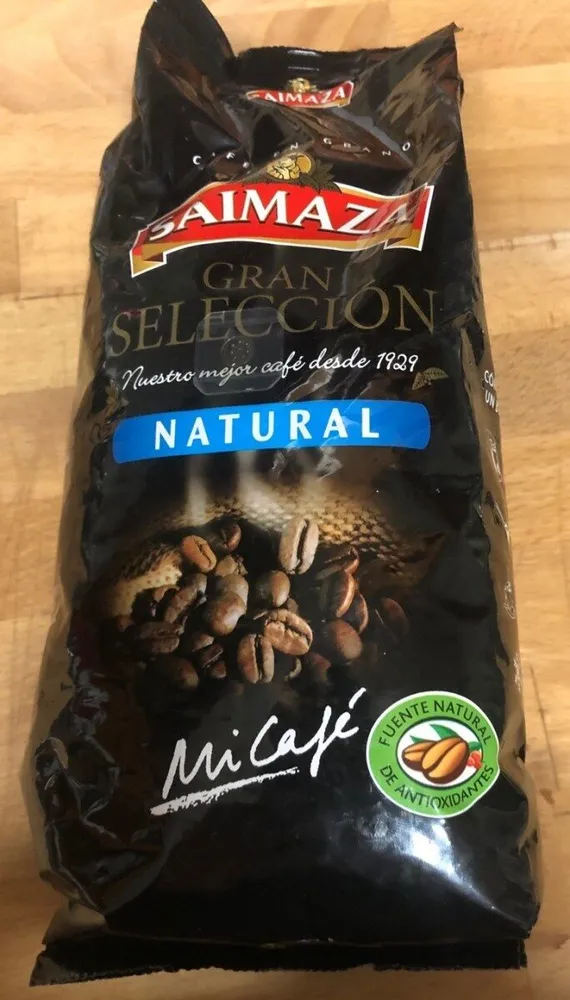 Cafe natural en grano