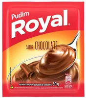 Pó Para Pudim Chocolate Royal Pacote 50g