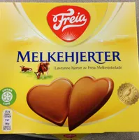 Freia hearts chocolate milk