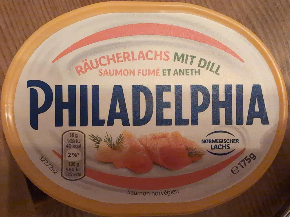 Philadelphia Räucherlachs mit Dill