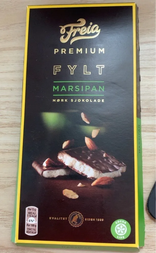 Chocolate marsipan