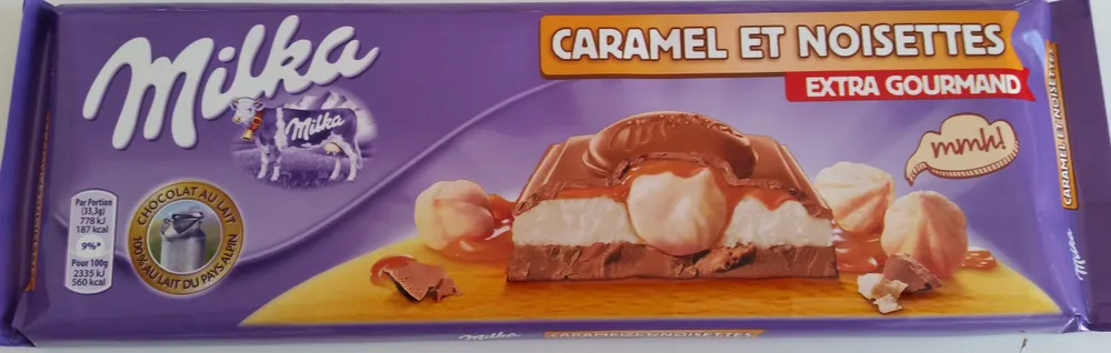 Caramel et Noisettes extra gourmand