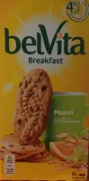 Belvita Breakfast Muesli made with 5 wholegrains