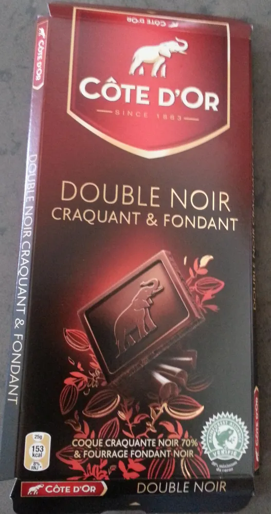 Double Noir Craquant & Fondant