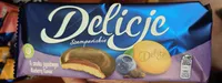 Delicje Szampańskie o smaku jagodowym