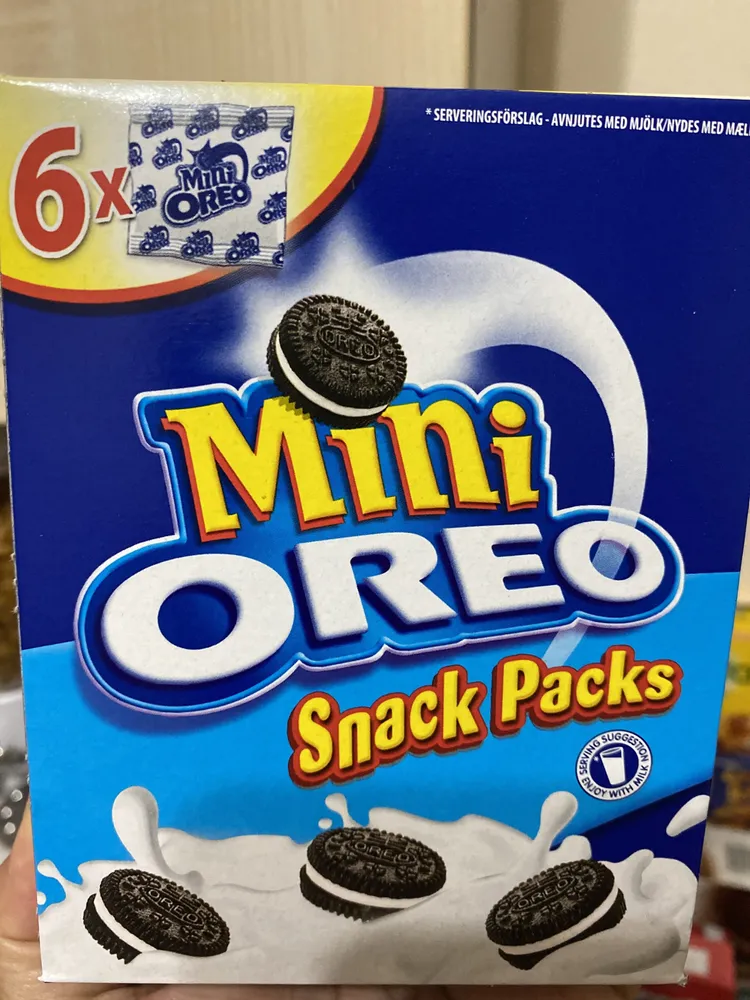 Oreo mini biscuits vanilla