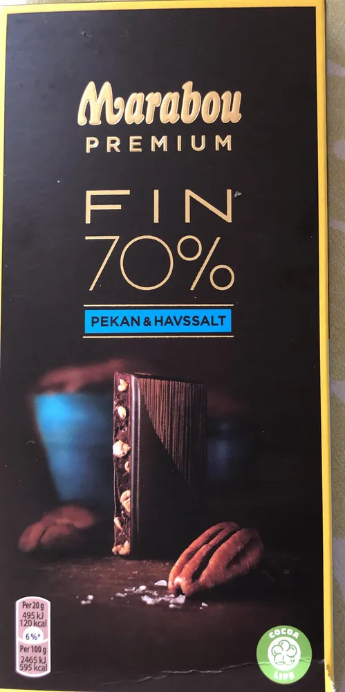 Fin 70% Pekan & havssalt