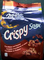 Crispy Snax - Céréales croustillantes et raisins
