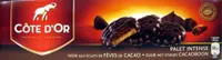 Palet intense Noir aux éclats de fèves de cacao