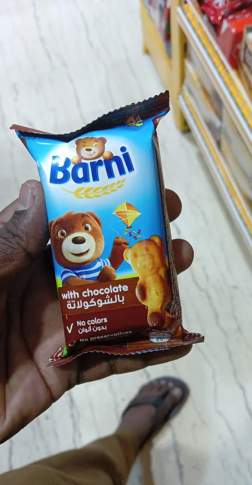 Barni Cake With Chocolate