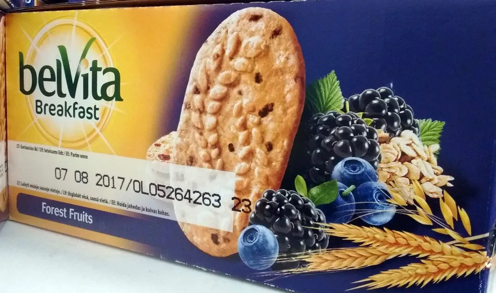 Belvita Petit-Déjeuner Fruits des Bois