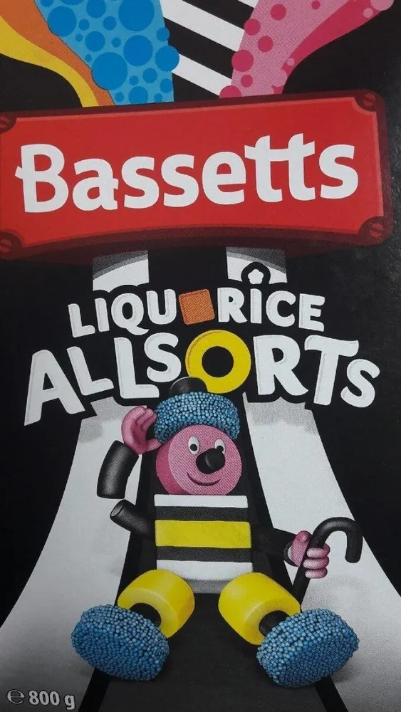 Bassett's Liquorice Allsorts Travel Pack 800G