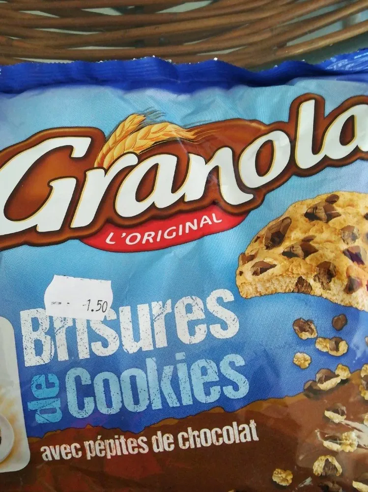 Granola brisures de cookies