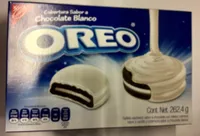 Oreo cobertura sabor a chocolate blanco