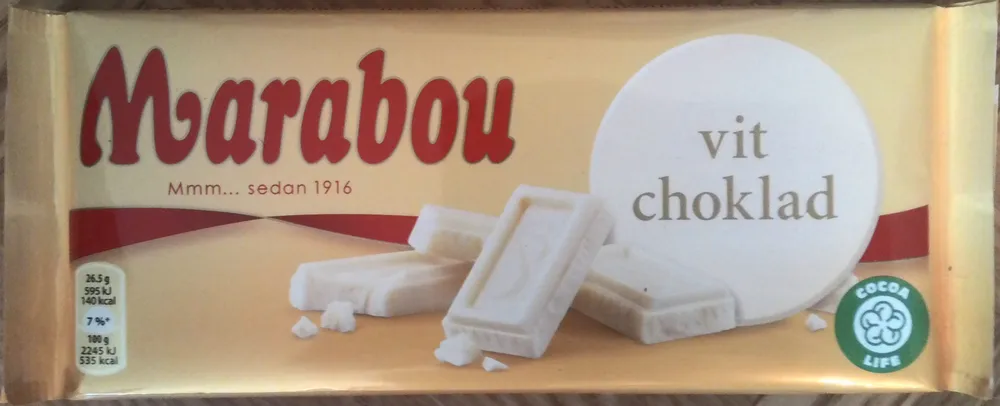 Marabou Vit choklad