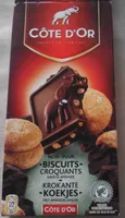 Noir Biscuits Croquants saveur Amande