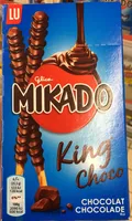 King Choco - Biscuits nappés d'un enrobage au chocolat