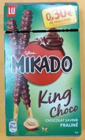 Mikado King Choco Chocolat saveur Praliné