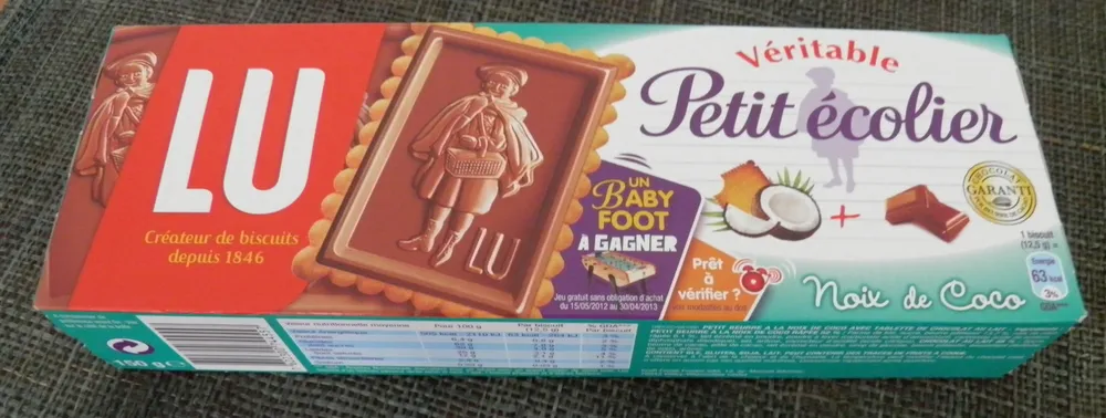 Véritable Petit Écolier - Noix de Coco