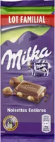 Milka 4x100g lait noisettes operation