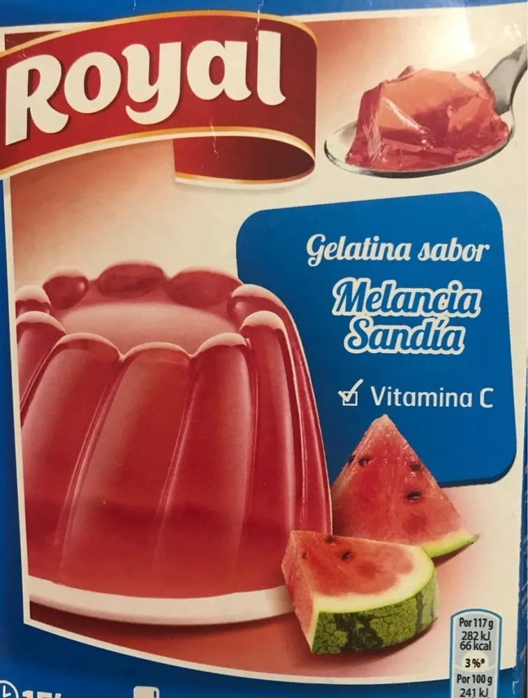 Gelatina sabor Melancia