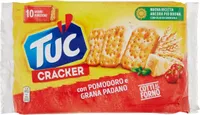 Cracke con pomodoro e grana padano