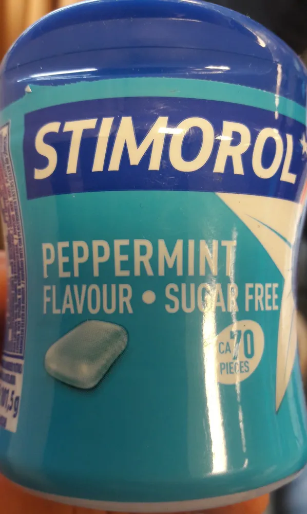 Stimorol Bottle Peppermint / Sweet Mint 70 Pièces